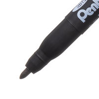 ぺんてる 油性マーカー ぺんてるペン 中字 丸芯 黒 ENN50-A 1セット（10本）
