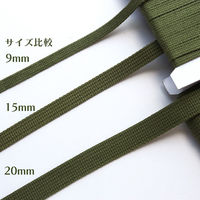 日本紐釦貿易(Nippon Chuko) 日本紐釦 アクリル手芸用テープ 15mm巾 10m巻 イエロー IC1510-12　3巻（直送品）