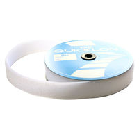 日本紐釦貿易 クイックロン モヘア B面 縫い付けタイプ 白 巾2.5cm×5m巻 QN25-501-5B（直送品）