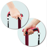 竹虎 ヒューゴステッキ ワインレッド 104756 1本