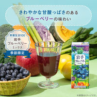 カゴメ 野菜生活100 岩手ブルーベリーミックス 195ml 1セット（48本）