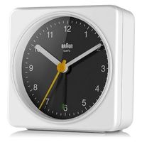 BRAUN ブラウン 置き時計 Analog Alarm Clock BC03WB 1個（直送品）