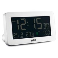 BRAUN ブラウン 置き時計 Digital Alarm Clock BC10W 1個（直送品）