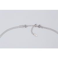 ミレーヌ ドゥー ナイスクラップ レイヤードネックレス シルバー 465-0551-04 1箱（直送品）