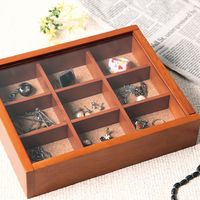 岸田産業 アクセサリーケース ブラウン 550-250 1箱（直送品）