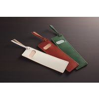 ヤング産業 革工房いんのしま しおりにもなるペンケース ブラウン 63KI25-20 1箱（直送品）