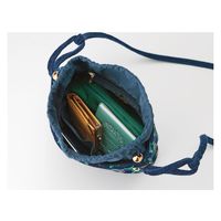 フェイラージャパン フェイラー　カリーナ　巾着ショルダーバッグ ネイビー CA-220033 1箱（直送品）