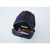 アセット デービッド・ヒックス ボディバッグ ネイビー DHBO300ーNB 1箱（直送品）