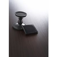 アセット デービッド・ヒックス メンズ二つ折り財布 ブラック DHS350 1箱（直送品）