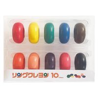 コクヨ はみだしてもいいぬりえ+リングクレヨン10色セット KE-WC53KE-AC37-10 1袋（直送品）