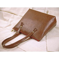 中川満 リップ トートショルダーバッグ ブラウン L1501-BR 1袋（直送品）