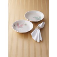 山加商店 ハナエモリ ペタル ペアパスタカレー皿 MB4401ー1/2ー68 1箱（直送品）