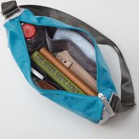 ノット パコ ショルダーバッグ ブルー×グレー PK-54240BL 1箱（直送品）