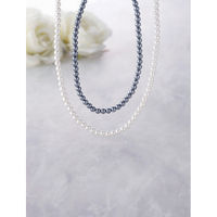 エルシオン ミチコ ロンドン コシノ パールネックレス2本セット SET-MLY1546-6 1箱（直送品）