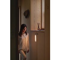 ムサシ ぷらり。ぺたんこセンサーライト アイボリーホワイト WSL-005IW 1箱（直送品）