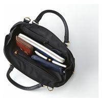 ノムラ 2ウェイミニボストンバッグ ブラック N-289 1袋（直送品）