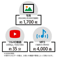 ARCHISS SDHC Card 16GB UHS-I Class10 AS-016GSD-SU1 1個