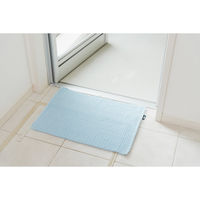 山崎産業 SUSU抗菌タオルスタイルバスマットS 36×50 ブルー 1箱(1枚入) 4903180200757（直送品）