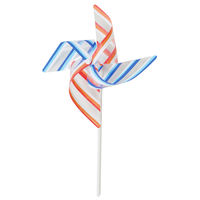 サンワ デザインかざぐるまPET 工作 22603 1個