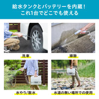 アイリスオーヤマ ポータブルウォッシャー JPW-T81-W/H 1台