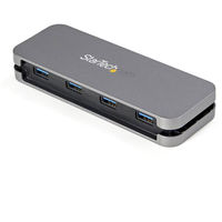 Startech.com 4ポートUSB 3.0ハブ/USB-A-4x USB-A/5Gbps USB 3.1 Gen 1対応 HB30AM4AB 1個