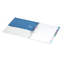 コクヨ キャンパス2穴バインダーB5 ルーPP358B 1セット(4冊)