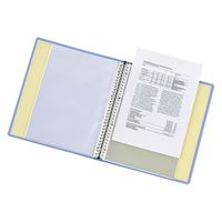 リヒトラブ リクエスト クリヤーブック ポケット交換タイプ A4 水 G3805-14 1冊