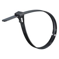 オーム電機 リピートタイ250黒 250W30BK 09-1259 1個