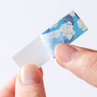 キングジム キッタ フラワー7 40枚入(10枚×4柄) KIT068 1セット(1冊×5)