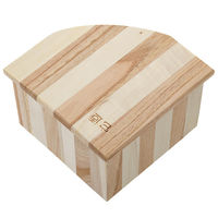 リーフ Tafit ハムスターの木製ハウス 17×12×8cm 273315 1個（直送品）