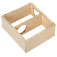 リーフ Tafit ハムスターの木製ハウス 19.8×18×9cm 273320 1個（直送品）