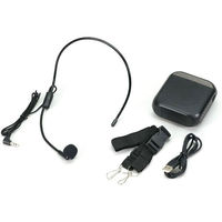 アーテック ハンズフリー小型拡声器 黒 51322 1個（わけあり品）