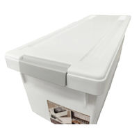 グリーンパル スマートケース(CD・DVD)ホワイト【収納ボックス】 4976131910593 1セット(1個×8)