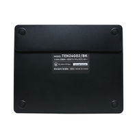 テンキーボード ワイヤレス 2.4GHz 方向キー付き ワイヤレステンキー ブラック TEN24G02/BK 1個 ミヨシ