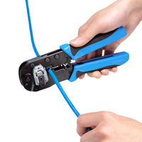 サンワサプライ かしめ工具（RJ-45、貫通型） LAN-TL22 1個（直送品）