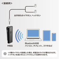 サンワサプライ Bluetoothマイク(クリップタイプ) MM-BTCL1 1個（直送品）
