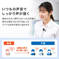 サンワサプライ ワイヤレスガイドシステム(子機) MM-WGS2RN 1個（直送品）