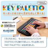 ワイヤレスキーボード Bluetooth 無線 コンパクト キーボード ブラック TK-FS10BMKBK エレコム 1個