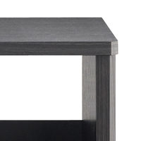 朝日木材加工 キャスター付きテレビ台・AVボード/アッシュグレー&ウォールナット木目 AS-EE1400 1台（直送品）