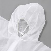 伊藤忠リーテイルリンク 不織布つなぎ服 3L ホワイト JS-004 目付45 1セット（5枚入）