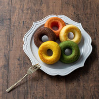 カムカンパニー 【3個セット】カリーノ　カラフル焼ドーナツ　５個 CNA-01A-3（直送品）