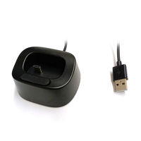 エアージェイ ドック付き AppleWatchモバイルバッテリー 5000mAh MBS-APW5000 BK 1台