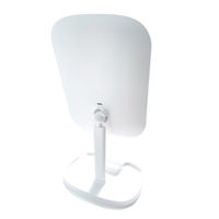 エアージェイ スマホスタンド&小物トレー付きLED女優ミラー SL-MRS2 WH 1台