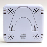 エンペックス気象計 デジタルソーラー温湿度計 TD-820 1個