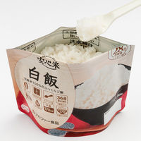 アルファー食品 安心米 長期保存 非常食 白飯 100g×15個 4970941518536（直送品）