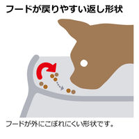 こぼれにくい脚付ドッグディッシュS 白 1個 リッチェル