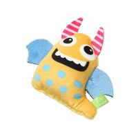 【ワゴンセール】ルークラン ループ 犬用 おもちゃ スモル カラフルモンスター オレンジ ぬいぐるみ