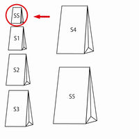 シモジマ ファンシーバッグ SS ギンガムミニ 青 003079100 1袋（100枚）