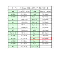 シモジマ ボードンパック#20 No.13 穴無 プラアリ 006763333 1袋(100枚)