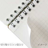 マルマン セプトクルール メモ A7 5mm方眼罫 グリーン N577B-03 1冊